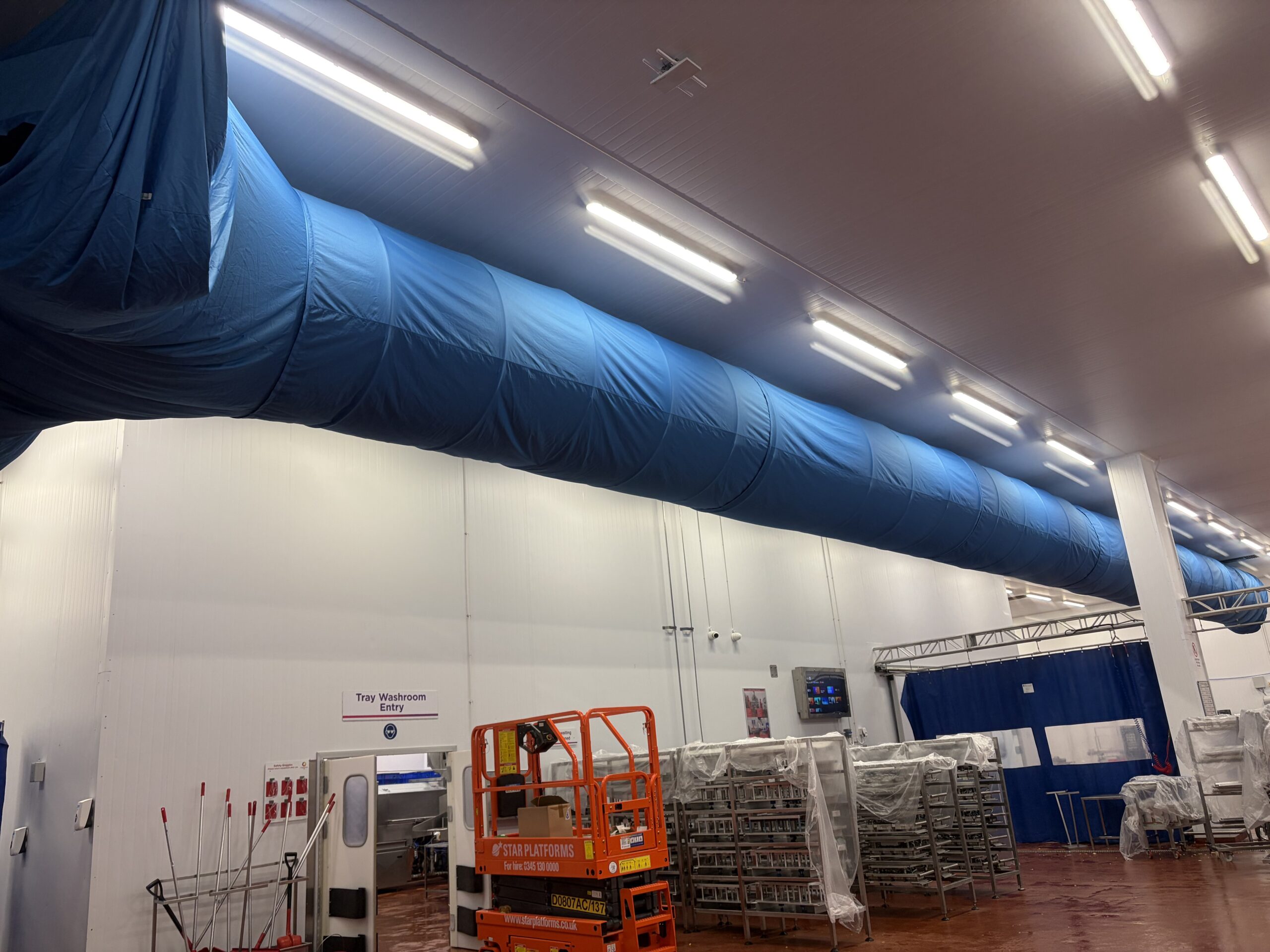 Air Sock Cleaning for Food Production Facilities: Hygiene, Air Quality and Compliance